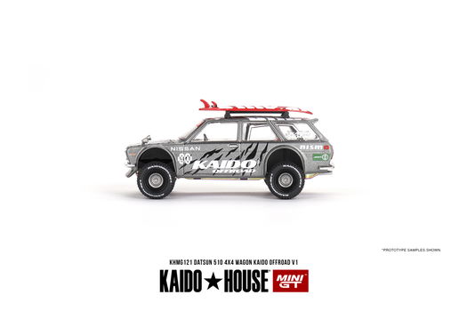 Mini GT 1/64 - Datsun 510 Wagon Kaido offroad Mgt206 - 3