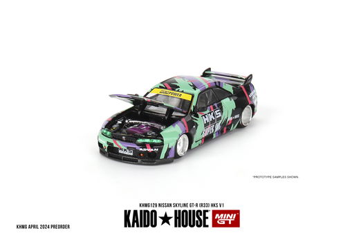 Mini GT 1/64 - Nissan Skyline GT-R HKS V1 Mgt211 - 0