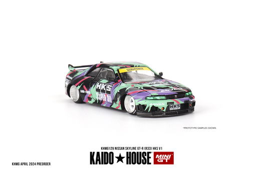 Mini GT 1/64 - Nissan Skyline GT-R HKS V1 Mgt211 - 2