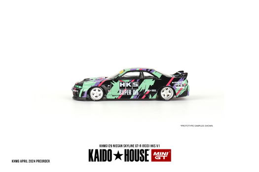 Mini GT 1/64 - Nissan Skyline GT-R HKS V1 Mgt211 - 3