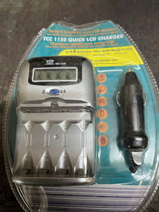 Adapters voor oplaadbare batterijen, geschikt voor: AA AAA 9 VOLT blok batterijen