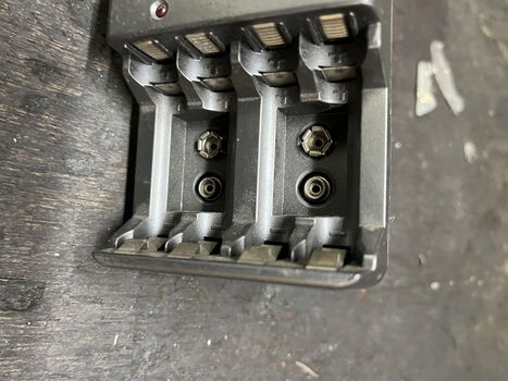 Adapters voor oplaadbare batterijen, geschikt voor: AA AAA 9 VOLT blok batterijen - 3