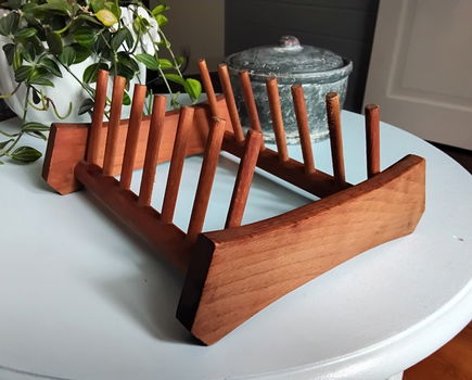 Houten bordenrek - 0