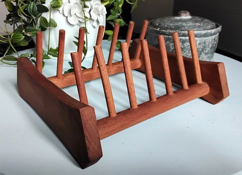Houten bordenrek - 1