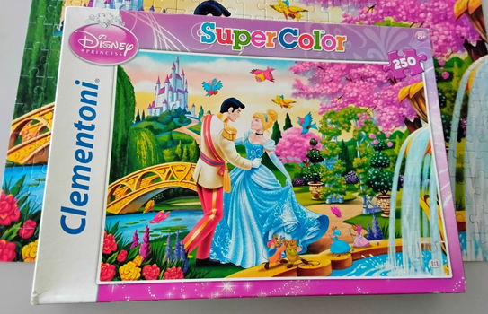 Legpuzzel Disney Princess: Assepoester / Cinderella - Clementoni-SuperColor - 1