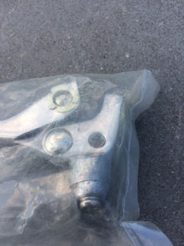 Harley koppelings/remhendel, alu. voor 25,4mm stuur, nieuw, (5/16