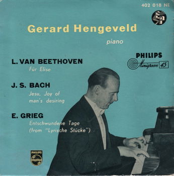 Gerard Hengeveld – L. Van Beethoven, J. S. Bach, E. Grieg - 0