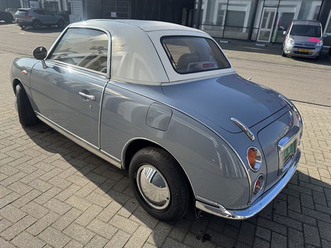 Hele leuke Nissan Figaro in Lapisgrijs met lage KM stand! - 3
