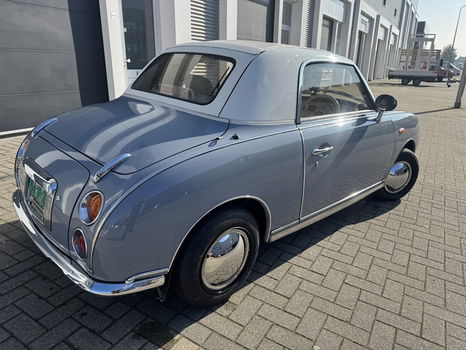 Hele leuke Nissan Figaro in Lapisgrijs met lage KM stand! - 6