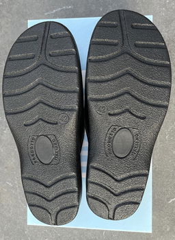 Pantoffels / sloefen, Dream by FLY PLOT, zwart leder, maat 42, nieuw - 1