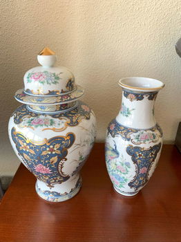 Set van 2 vazen - Japanse merk VAGA - 1