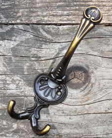 Garderobehaak met vintage-look / antiek-look (nieuw)