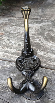 Garderobehaak met vintage-look / antiek-look (nieuw) - 1