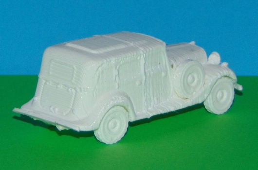 Britse Humber Snipe stafauto - 3D-print in diverse schalen - 1