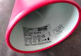 Vintage wandlamp Ikea Kvart typ V0401 - rood - rode - 6 - Thumbnail