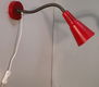Vintage wandlamp Ikea Kvart typ V0401 - rood - rode - 7 - Thumbnail