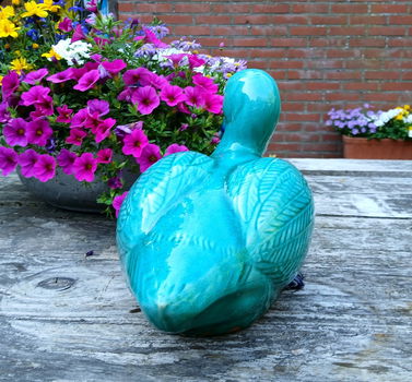 Eend van geglazuurd Chinese keramiek - jaren 50 - jaren 60 - 2