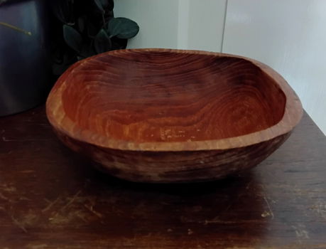 Teakhouten bakje - schaaltje - hout - teak - 1