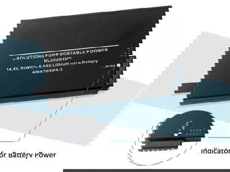 New Battery Medical Equipment Batteries INSPIRED_ENERGY 14.8V 6600mAh/95Wh - 0