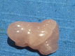 Hanger kikker van Roze kwarts - 2 - Thumbnail