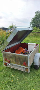 Bagage wagen met deksel - 5