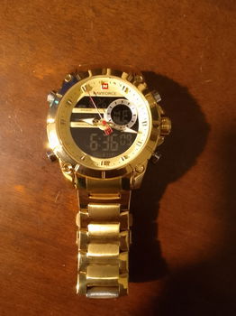 Naviforce heren pols horloge compleet met toebehoren - 2
