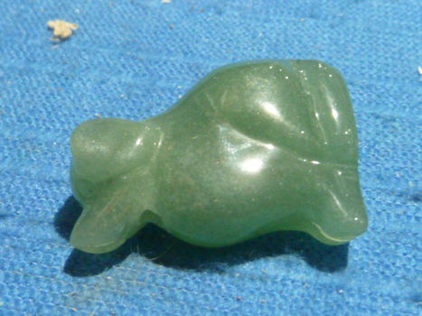 Hanger hond van aventurijn - 2