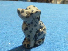 Hanger hond van dalmatier jaspis