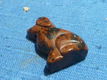 Hanger hond van mahonie obsidiaan - 2 - Thumbnail