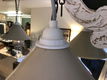 Set Frans Brocante Hanglampjes Beige Gebruiksklaar. - 5 - Thumbnail