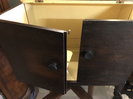 Uniek Retro/Vintage Likeur Bar/Kast geheel origineel - 7