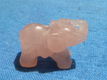 Hanger olifant van roze kwarts - 0 - Thumbnail
