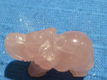 Hanger olifant van roze kwarts - 2 - Thumbnail