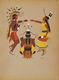Kiowa huwelijksceremonie - Stephen Mopope - 1929 - 0 - Thumbnail