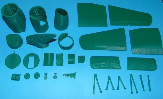 Airspeed Horsa zweefvliegtuig - 3D-print in diverse schalen - 2