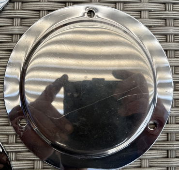 Harley live to ride, ride to live shovel & EVO inspectiecovers, point covers & tank doors cover. - 4