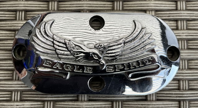 Harley live to ride, ride to live shovel & EVO inspectiecovers, point covers & tank doors cover. - 5