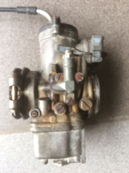 DELORTO PHM 38BS carburator ideaal voor harley shovelhead met kickstarter. - 6
