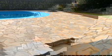 gele kwartsiet flagstones Brasil Yellow