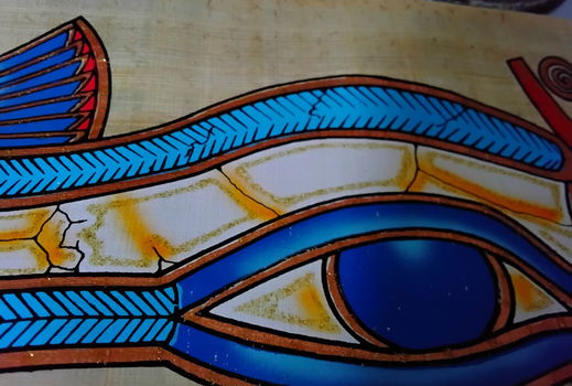 Egypte - Soort poster van houtachtig papier - in koker - 2
