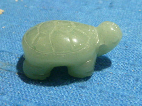 Hanger schildpad van Aventurijn - 1