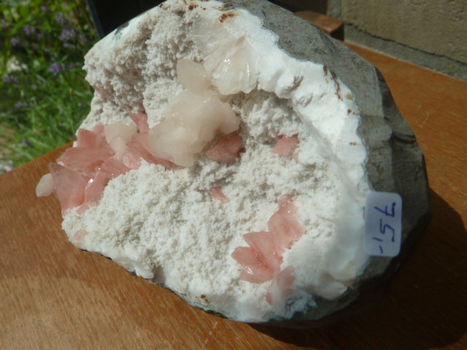 Heulandiet met stilbiet geode - 3