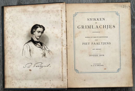 Art Nouveau band - Snikken en Grimlachjes - Piet Paaltjens - 1
