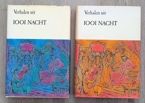 Verhalen uit 1001 nacht - 2 delige set met stofomslag 1964 - 0