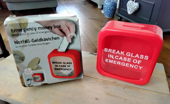 Spaarpot voor noodgevallen (nieuw) - 1