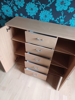 Leuk beukenkleur dressoir - 2