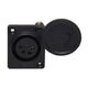 4-polige XLR plug female voor o.a. Qwic en Kemp Starley accu - 0 - Thumbnail