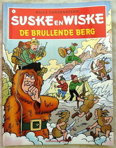 Strip Boek, Suske en Wiske, De Brullende Berg, Nr.80, Standaard Uitgeverij, 2008.(Nr.1)
