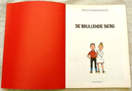 Strip Boek, Suske en Wiske, De Brullende Berg, Nr.80, Standaard Uitgeverij, 2008.(Nr.1) - 1