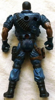 Action Figure, Captain Faulkner, Police Force, Deluxe Action Figure Play Set, Chap Mei, 2000s.(1) - 3